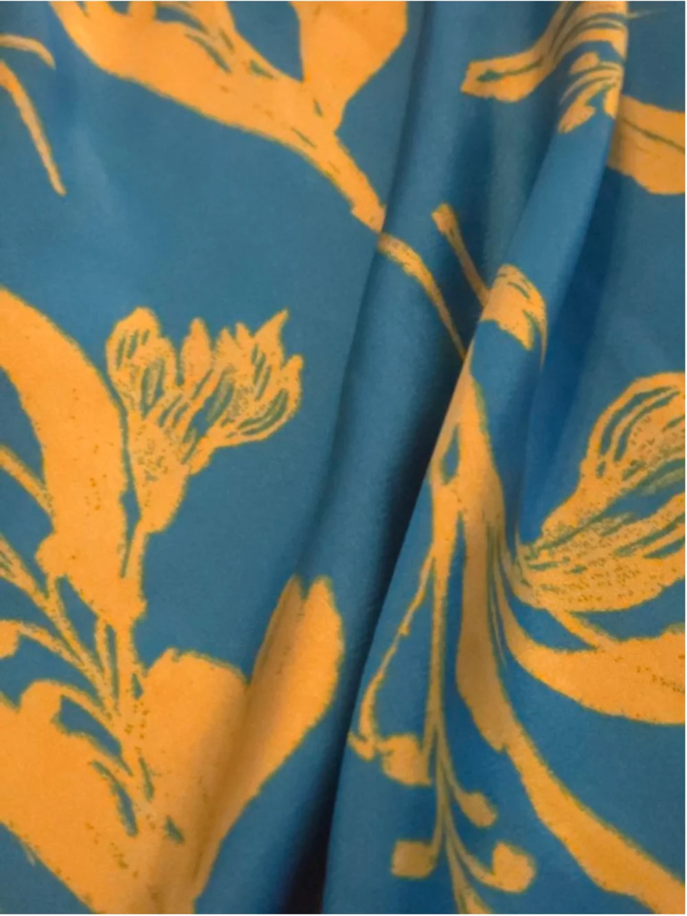 Womens Plus Size NWOT Coquette Regency Satin Teal Yellow Floral PJ Shorts XXL